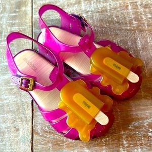 Mini Melissa popsicle sandals